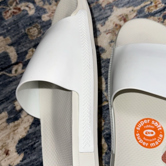 NEW Havaianas Men’s White Sandal/Shoe/Slides NWT Size Men 11/12 - Picture 10 of 14